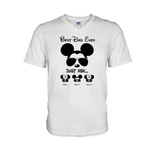 Load image into Gallery viewer, Personalized Mickey Mouse T-shirt &amp; Hoodie Gift for Dad's Day
