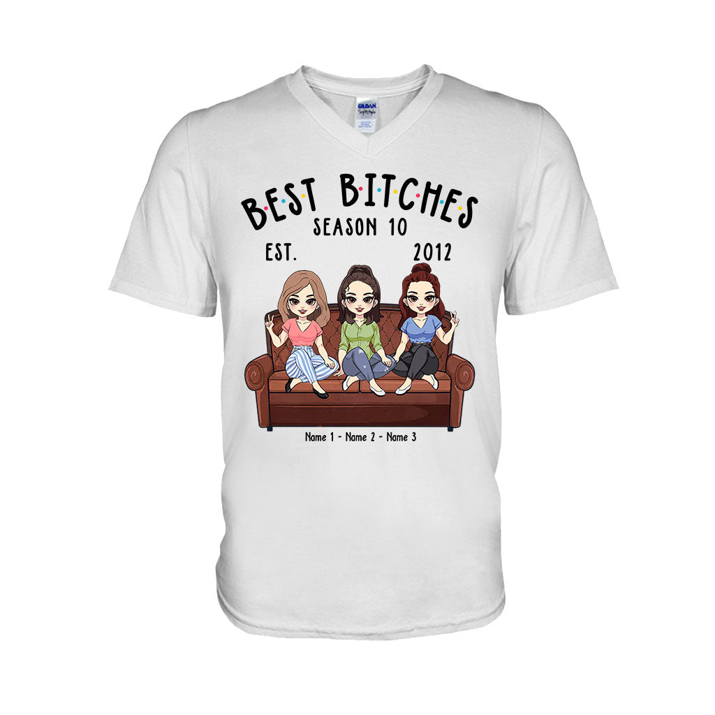 Personalized Bestie T-shirt and Hoodie Gift for Friends
