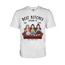 Load image into Gallery viewer, Personalized Bestie T-shirt and Hoodie Gift for Friends
