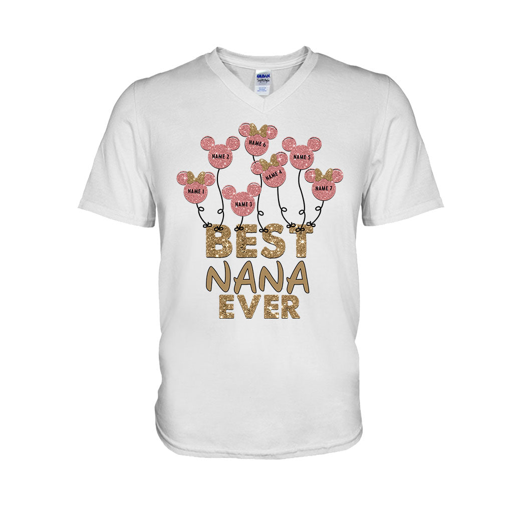 Personalized Mother's Day Mouse T-Shirt & Hoodie Gift for Nana