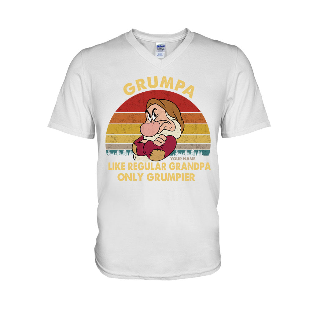 Personalized Grumpa T-shirt and Hoodie Gift for Dad