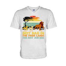 Load image into Gallery viewer, Personalized Best Dad T-Shirt &amp; Hoodie for Father's Day Gift
