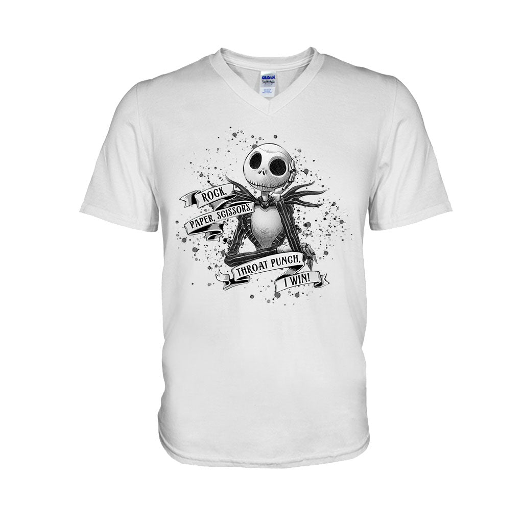 Personalized Rock Paper Scissors T-Shirt & Hoodie Gift for Halloween
