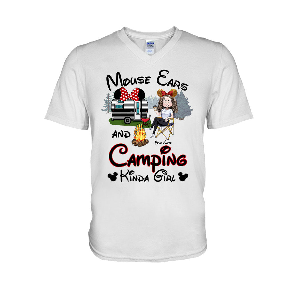 Personalized Camping Kinda Girl T-shirt Hoodie Custom Gift