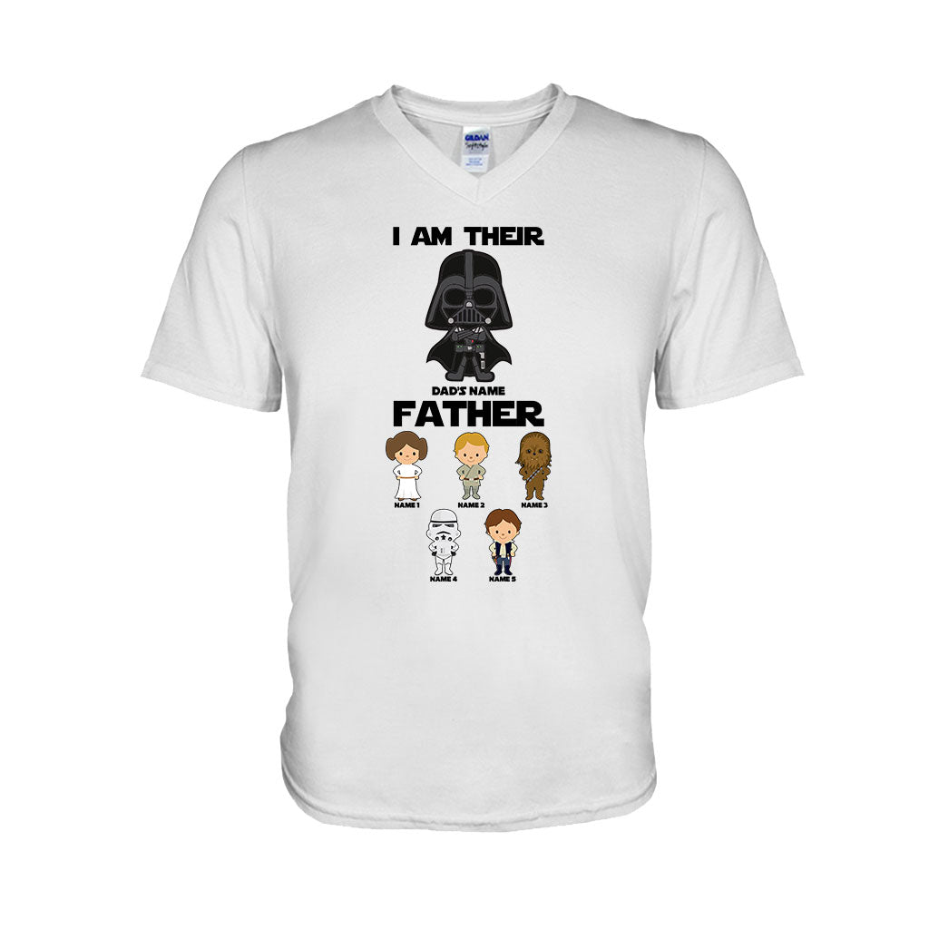 Personalized I Am Their Father T-shirt & Hoodie for Dad