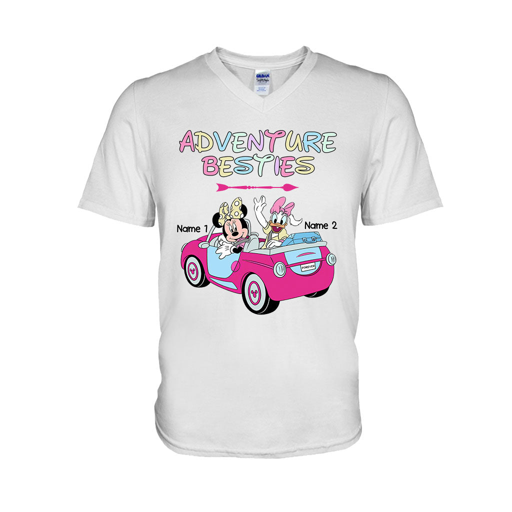 Personalized Adventure Bestie T-shirt & Hoodie Gift for Friends