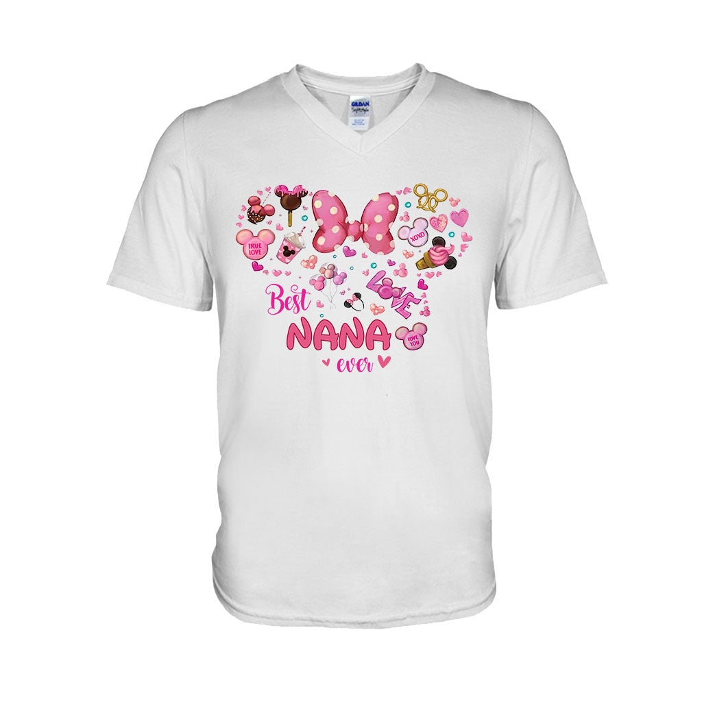 Personalized Best Nana Ever T-shirt & Hoodie Gift for Grandma