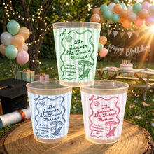 Load image into Gallery viewer, Personalized Frosted Cups Custom Beach Chair Design Bridal Party Gift
