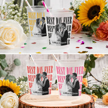 Load image into Gallery viewer, Personalized Frosted Cups Custom Name Wedding Party Gift
