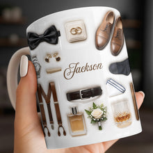 Load image into Gallery viewer, Personalized Bridal Coffee Mug Custom Name Gift for Bride
