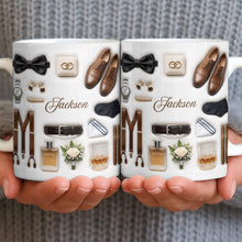 Load image into Gallery viewer, Personalized Bridal Coffee Mug Custom Name Gift for Bride
