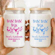 Load image into Gallery viewer, Personalized Clear Glass Can Best Wife Gift for Bachelorette Party
