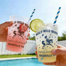 Load image into Gallery viewer, Personalized Frosted Cups Custom Name Bachelorette Party Favor
