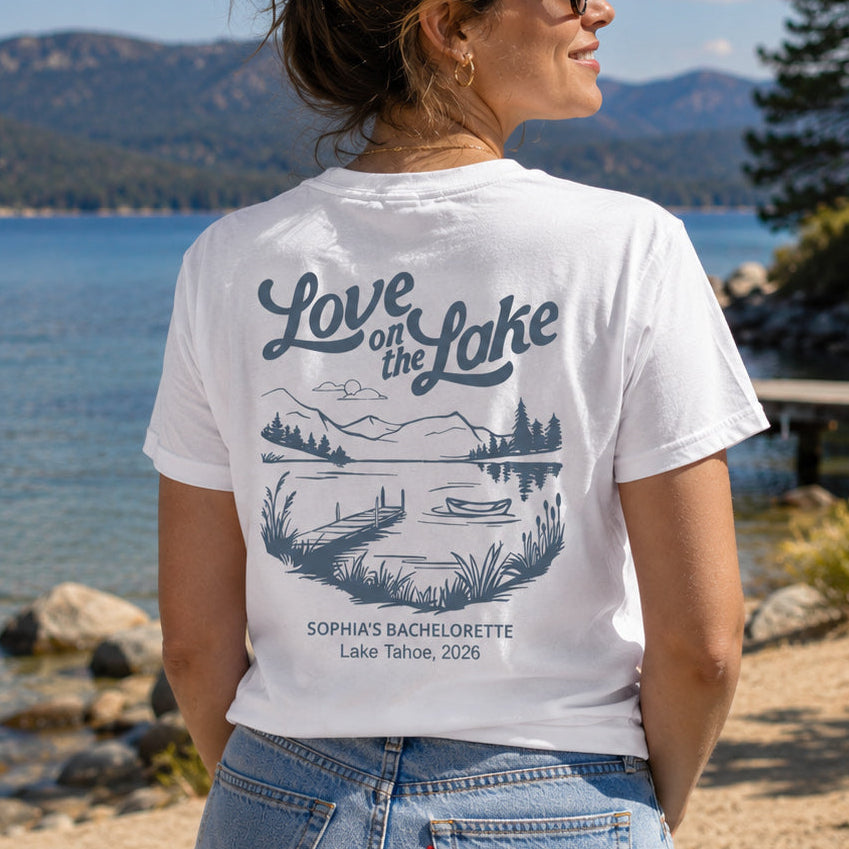 Personalized Bachelorette T-Shirt Custom Graphic for Bride to Be
