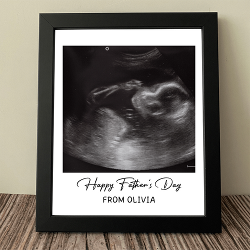 Personalized Photo Picture Frame Custom Father's Day Gift for Dad
