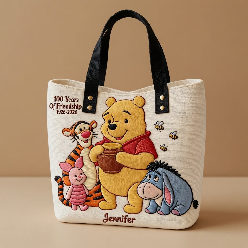Personalized Honey Bear Tote Bag Gift for Movie Fans