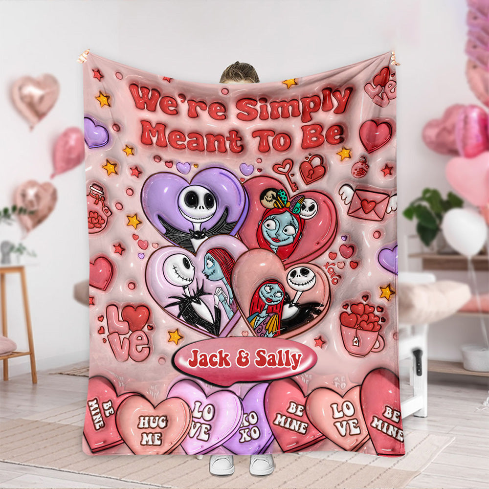 Personalized Nightmare Blanket Custom Love Design Gift