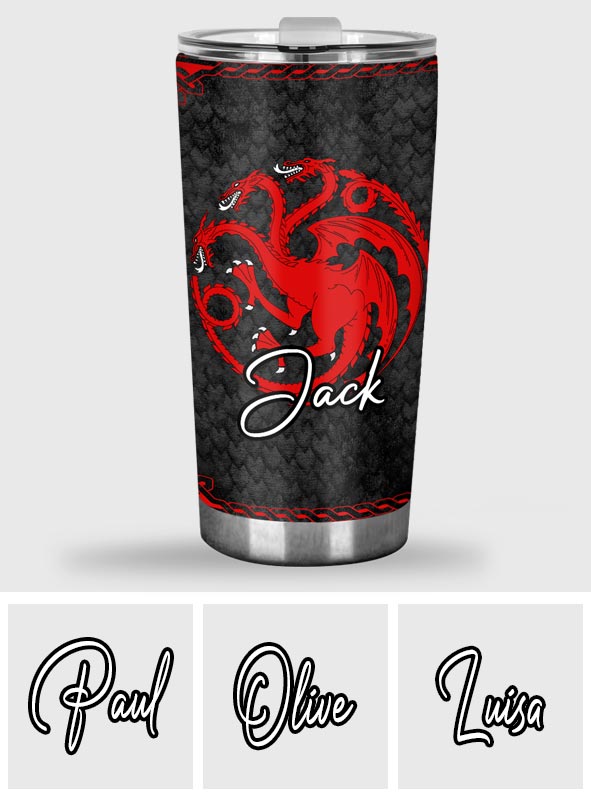Personalized Game of Thrones Tumbler Custom Name Gift