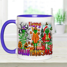 Load image into Gallery viewer, Personalized Grinch Accent Mug Custom Name Holiday Gift
