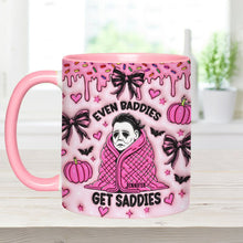 Load image into Gallery viewer, Personalized Two-Tone Accent Mug with Halloween Theme Gift
