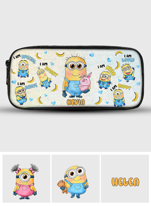 Personalized Minion Pencil Case Custom Name Back to School Gift
