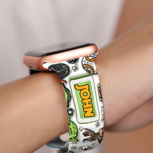 Load image into Gallery viewer, Personalized Star Wars Apple Watch Band Custom Name Gift
