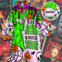 Load image into Gallery viewer, Personalized Oogie Boogie Blanket Hoodie for Halloween &amp; Christmas Gift
