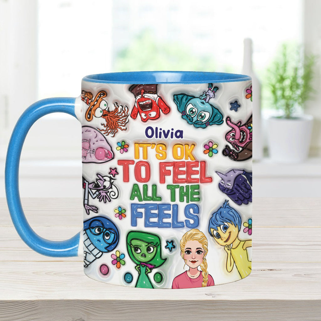 Personalized Cute Accent Mug Gift for Birthdays & Graduations