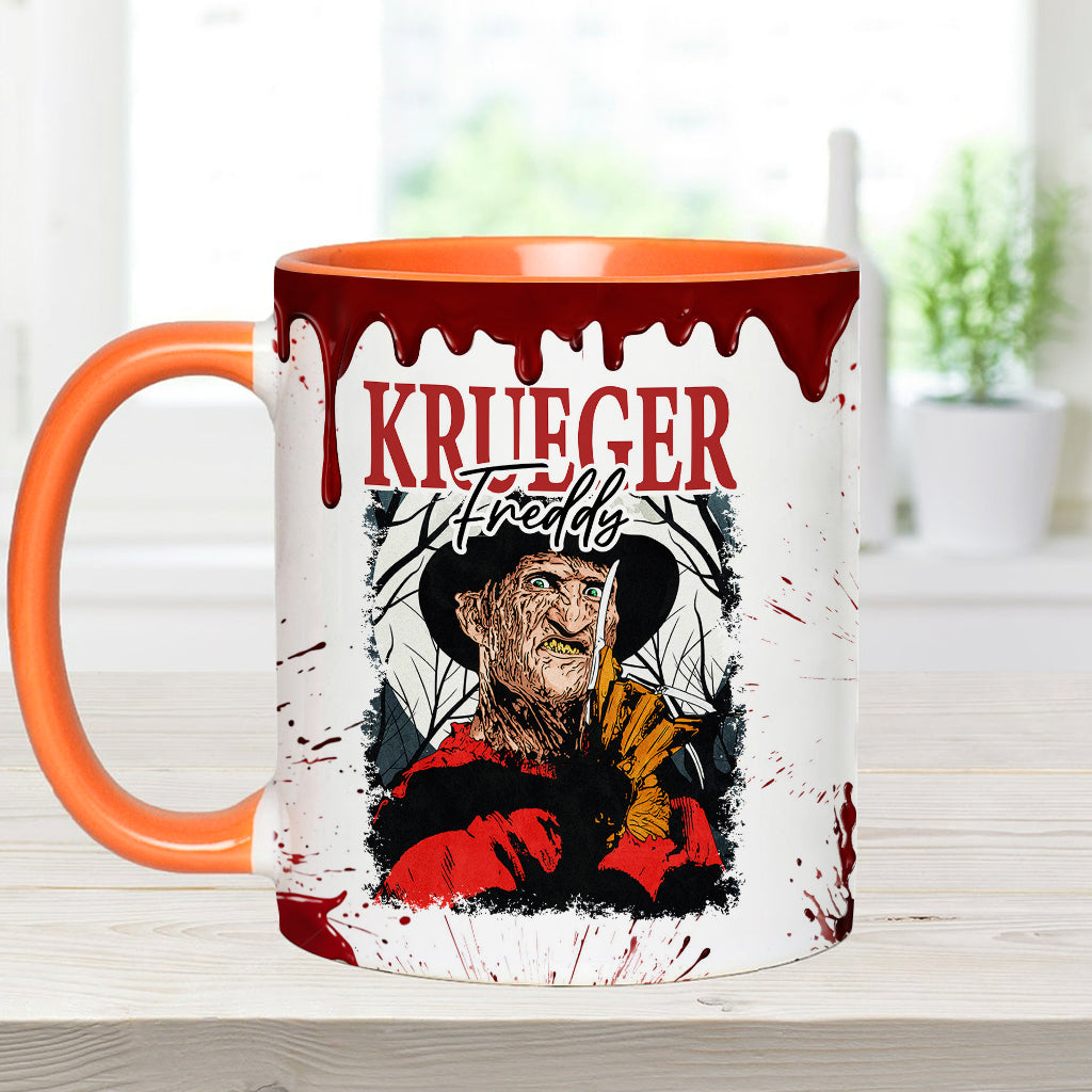 Personalized Halloween Horror Characters Accent Mug Gift