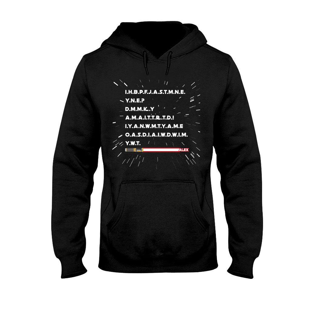 Personalized Star Wars Force T-shirt Hoodie Gift for Fans