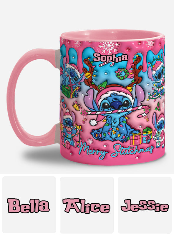 Personalized Ohana Accent Mug Christmas Gift for Mom