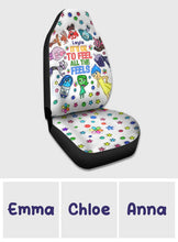 Load image into Gallery viewer, Personalized Car Seat Covers with Fun Design for Kids Gift
