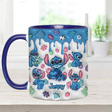 Load image into Gallery viewer, Personalized Autism Awareness Accent Mug Custom Name Gift

