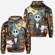 Load image into Gallery viewer, Personalized Halloween Hoodie &amp; Leggings Set for Women | Custom Name Gift
