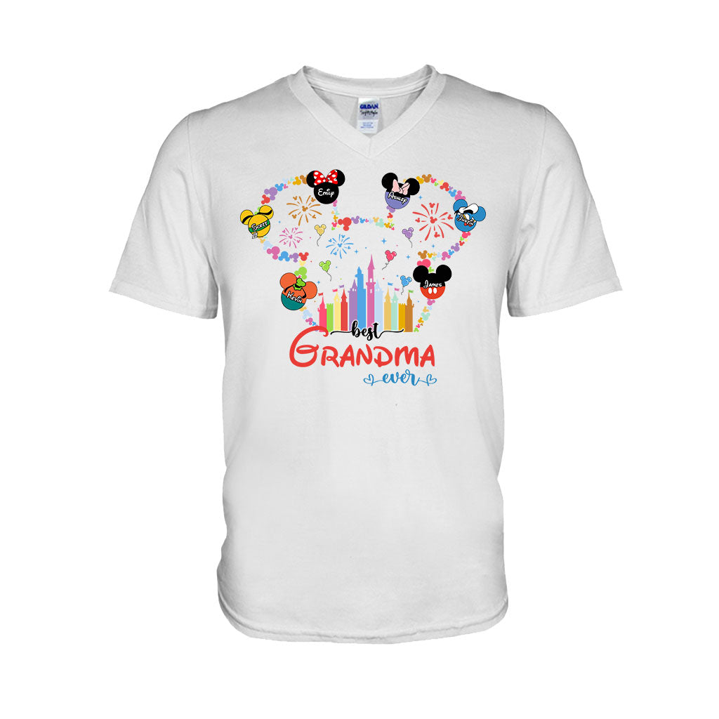 Personalized Best Grandma Ever T-Shirt & Hoodie Gift for Mom