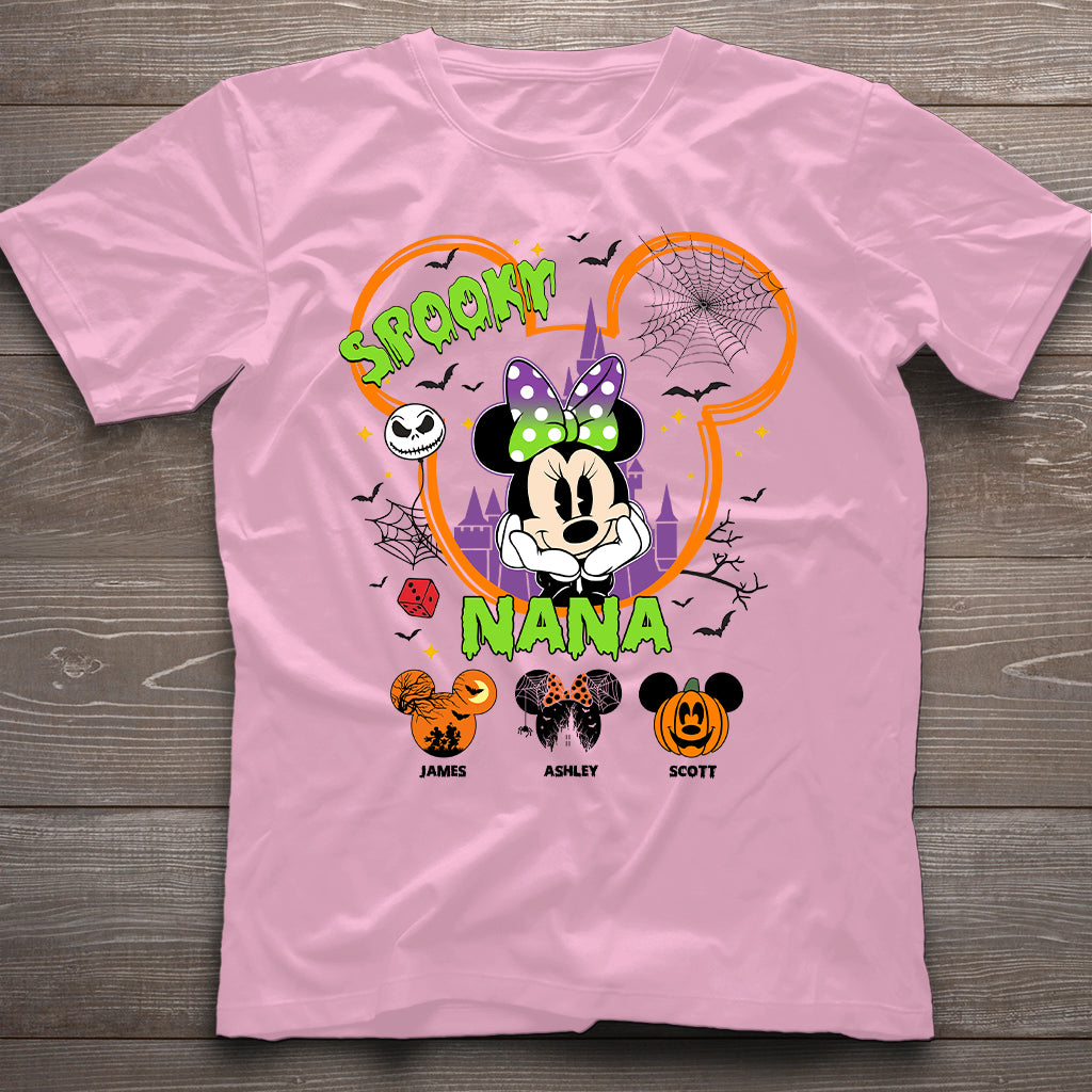 Personalized Spooky Nana T-shirt & Hoodie for Grandma