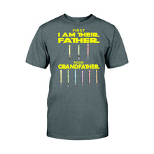 Load image into Gallery viewer, Personalized Star Wars Father Grandfather T-Shirt &amp; Hoodie Gift
