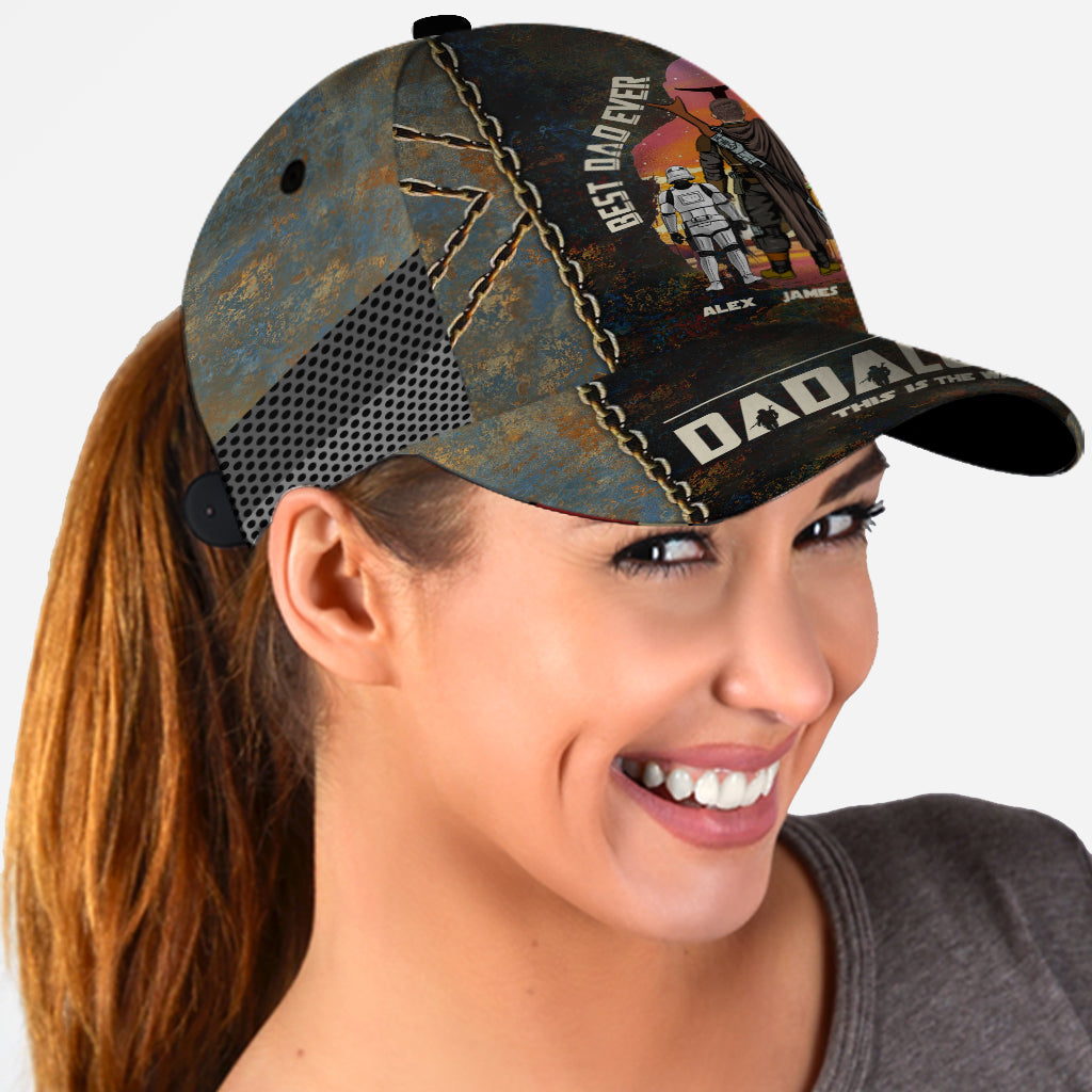 Personalized Classic Cap Best Dad Ever Star Wars Gift