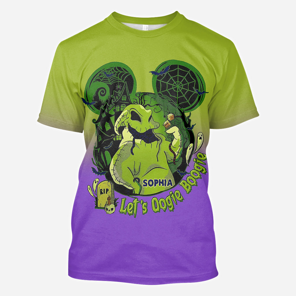 Personalized Oogie Boogie All Over Shirt Custom Name Gift