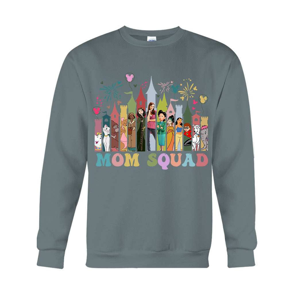 Personalized Mom Squad T-shirt & Hoodie Custom Gift for Mothers