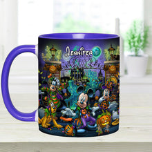 Load image into Gallery viewer, Personalized Halloween Accent Mug Custom Name Gift Idea
