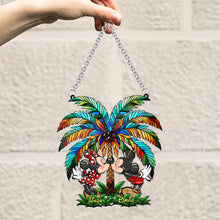 Load image into Gallery viewer, Personalized Palm Tree Suncatcher Ornament Gift for Couples
