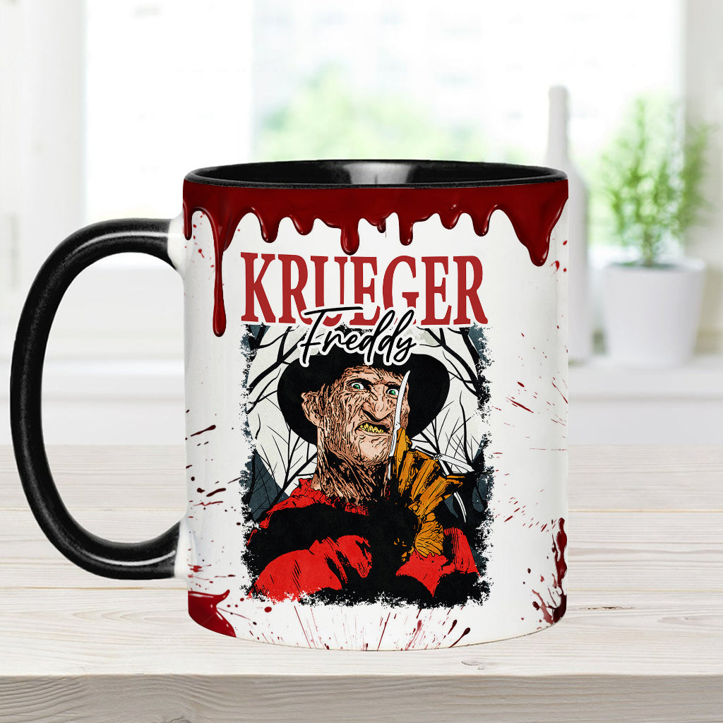 Personalized Halloween Horror Characters Accent Mug Gift