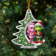 Load image into Gallery viewer, Personalized Grinch Christmas Tree Ornament Custom Gift

