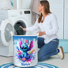 Load image into Gallery viewer, Personalized Laundry Basket Custom Name Fun Design Gift
