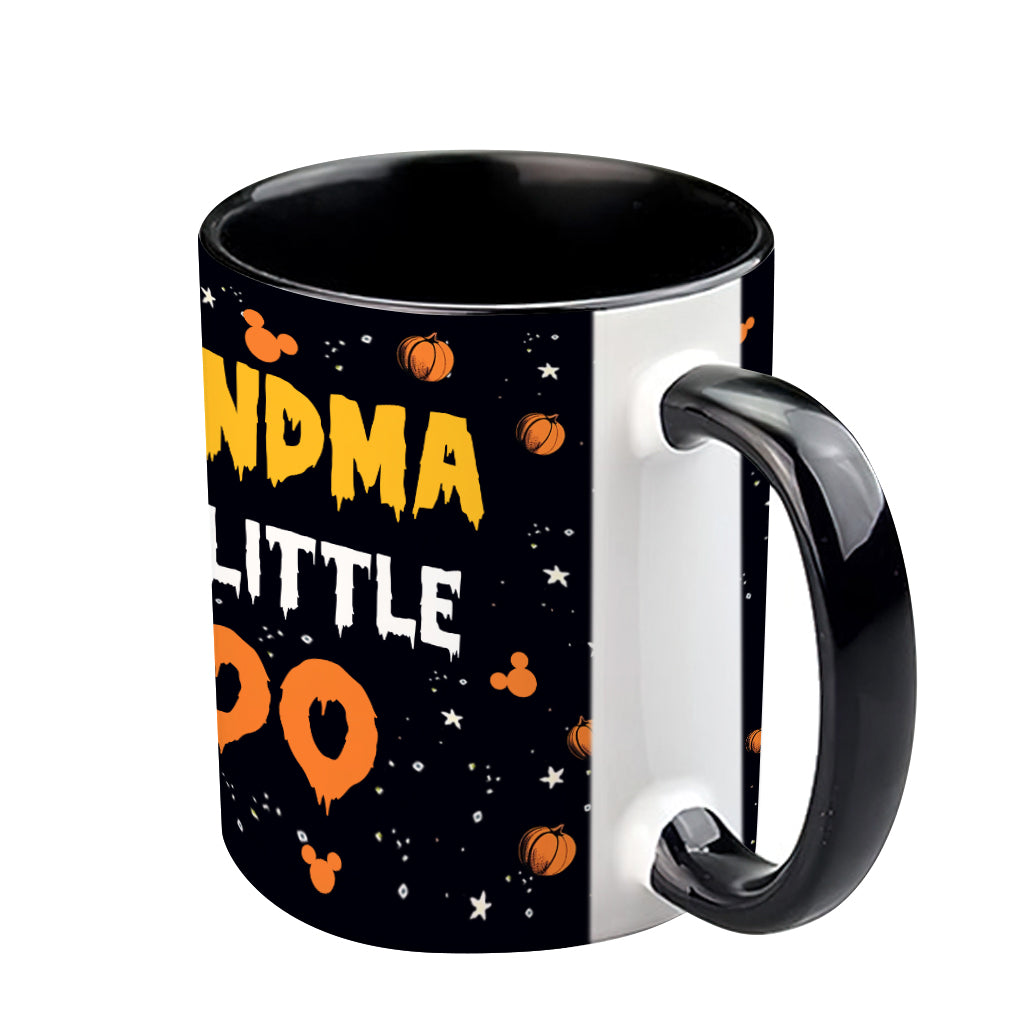 Personalized Halloween Mug for Grandma Custom Name Boo Crew Gift