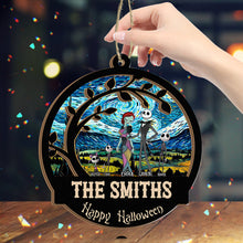 Load image into Gallery viewer, Personalized Starry Night Suncatcher Custom Family Name Gift
