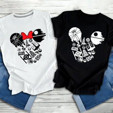 Load image into Gallery viewer, Personalized Star Wars Mouse Ears T-shirt &amp; Hoodie Gift for Fans
