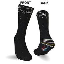 Load image into Gallery viewer, Personalized Grandfather Socks with Custom Names Star Wars Gift
