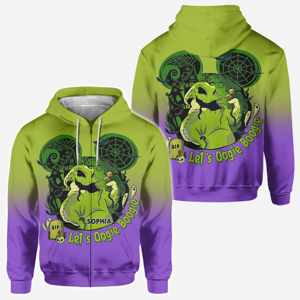 Personalized Oogie Boogie All Over Shirt Custom Name Gift